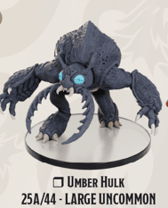 Umber Hulk 25A (U) Underdark Expeditions